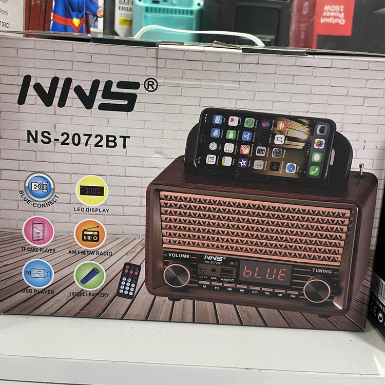رادیو ننس مدل ns-2072bt